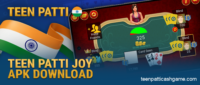 Mobile app for playing Teen Patti Toy for real money in India
