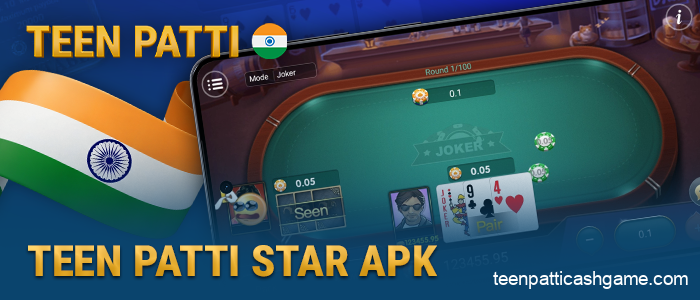 Download the Teen Patti Star APK app for playing in India