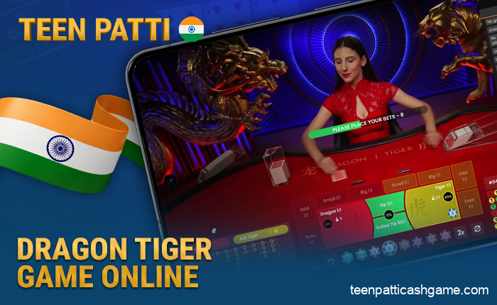 Play the Dragon Tiger live game in India